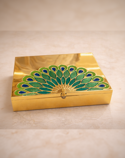 Luxury Peacock Design Box