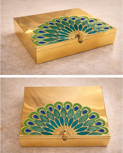 Luxury Peacock Design Box